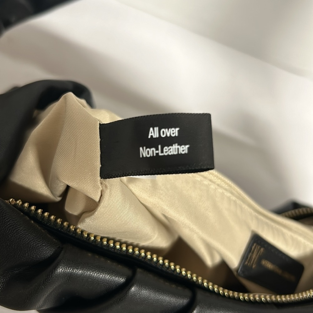 I-N-C International Concepts faux leather shoulder bag. - Picture 7 of 12